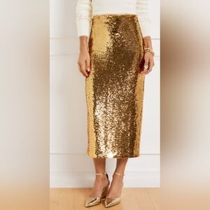 Sequin Pencil Skirt